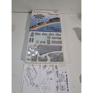NOB Dragon 14021 1:144 Scale German Panzer Tank & Flatbed Railroad Model Kit